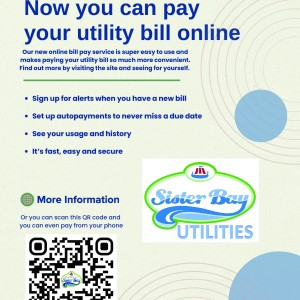 Sister Bay Sewer and Water Billing Payment Change